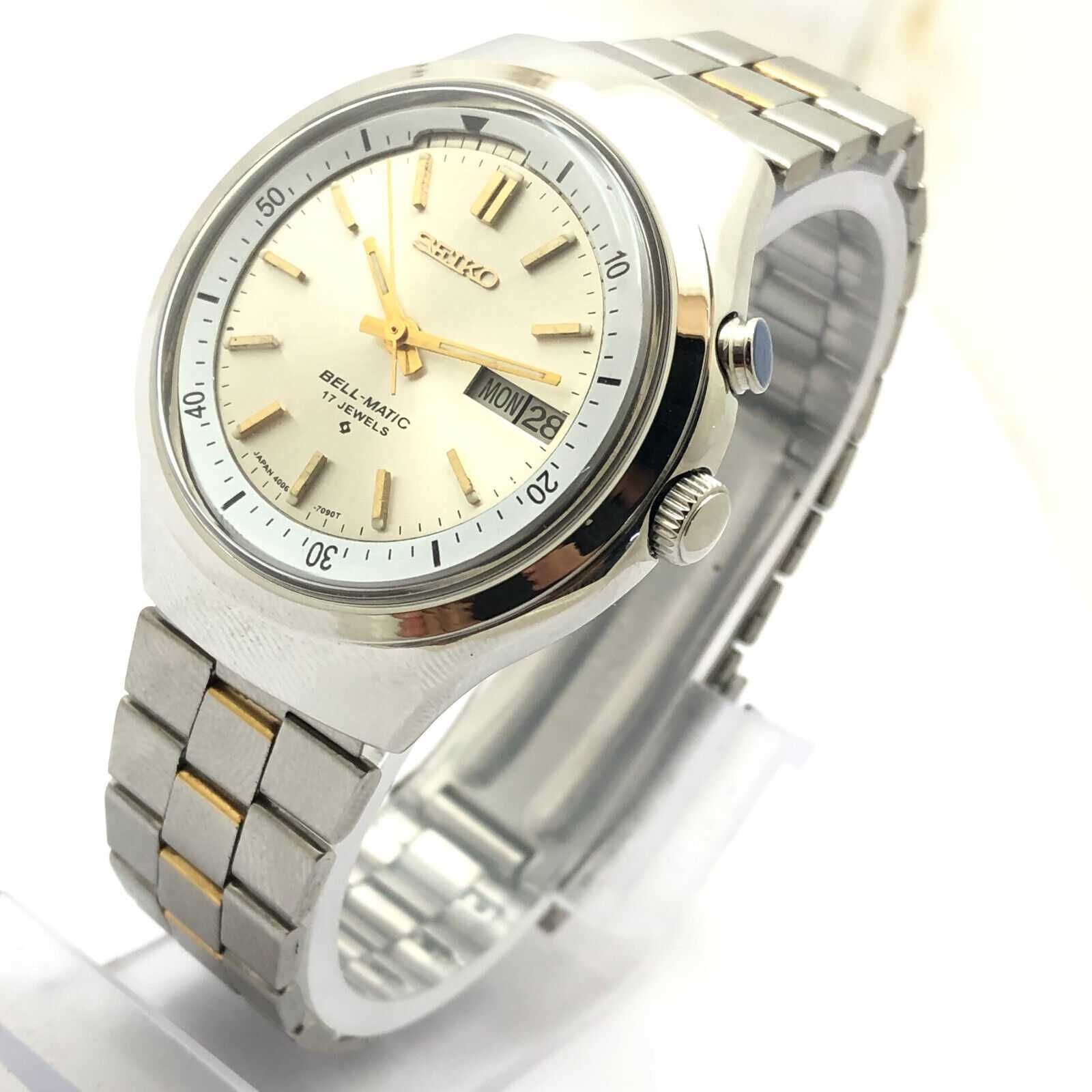 Stile Vintage Seiko Bell-Matic 38mm D/D Automatico