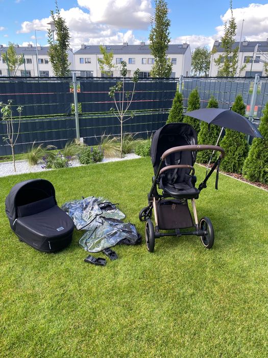 Wózek 2 w 1 Cybex Priam 4.0. Stelaż Rose Gold