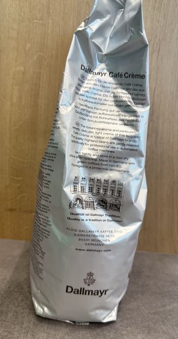 Kawa ziarnista Dallmayr Cafe Creme Ticino x8 sztuk kawa ziarnista