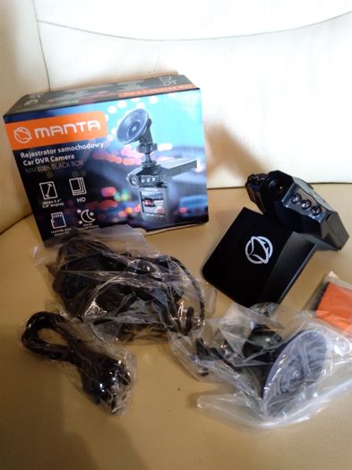 Rejestrator samochodowy Manta MM 308S DVR NOWY+GRATIS 32GB