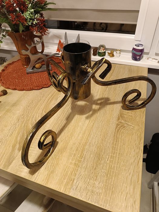 Stojak choinkowy, metalowy 45x35x7