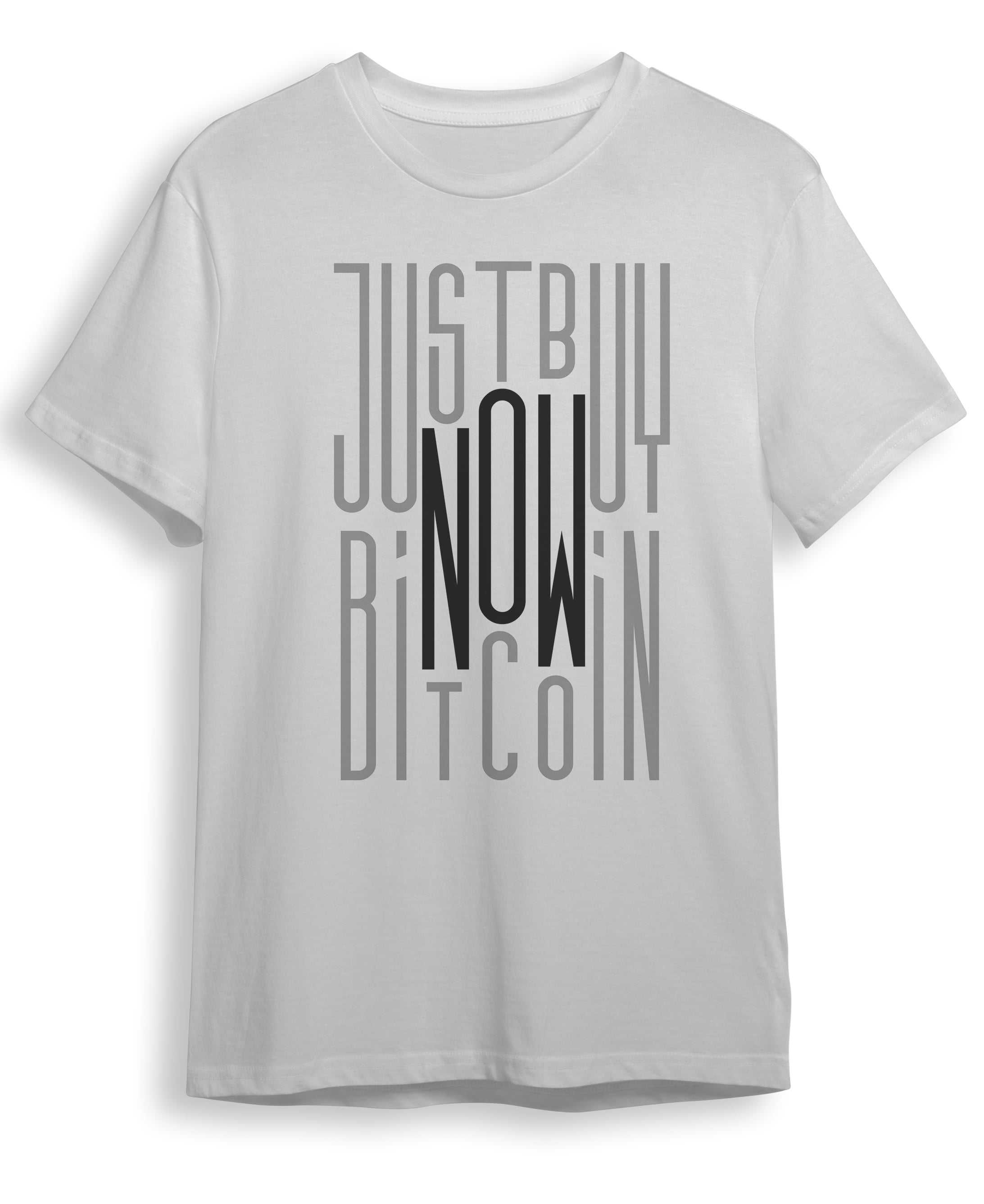 T-Shirt Personalizada BITCOIN (BIT NOW) Tubular em Algodão orgânico