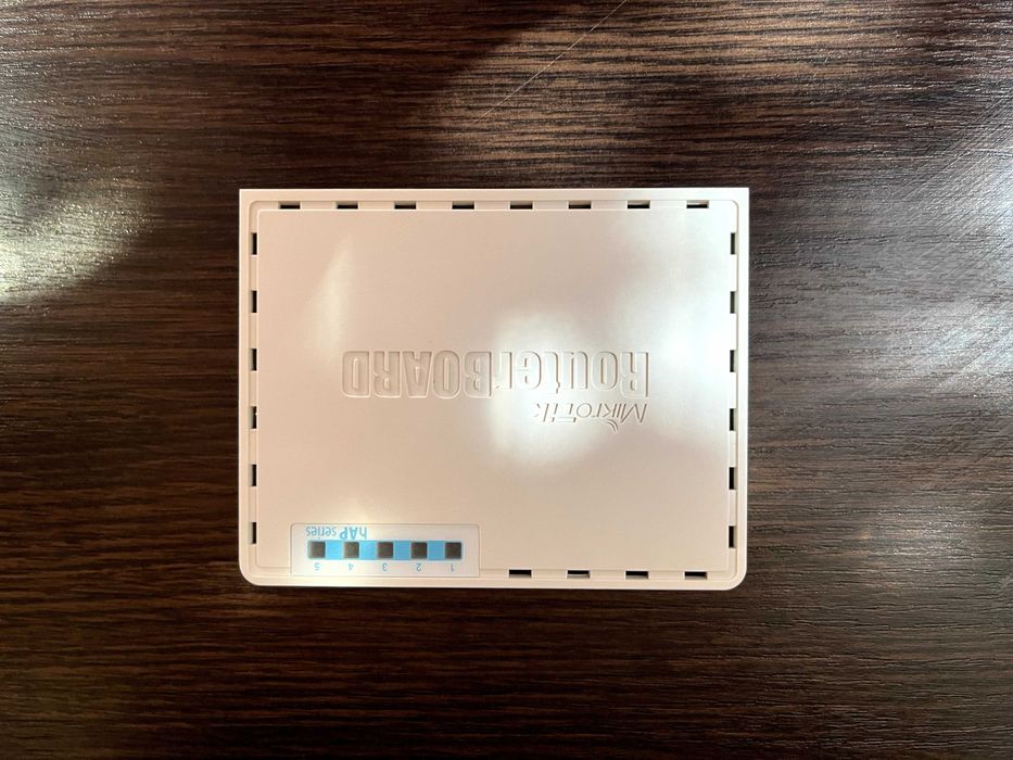 MikroTik без блока питания