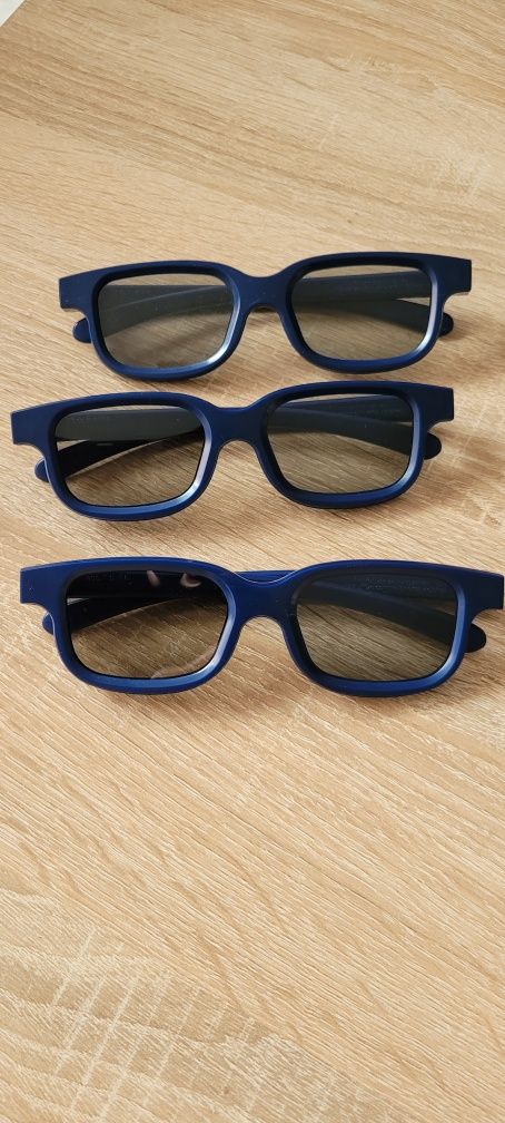 Okulary 3D ,3 szt