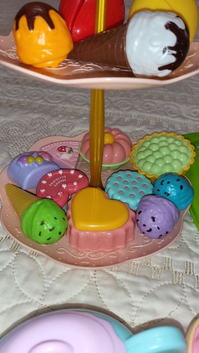 Пакет іграшок,Посуд,набір посуду іграшковий,посадка,їжа іграшкова,