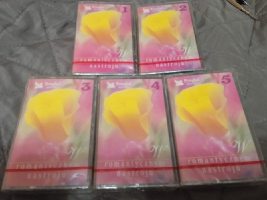 W Romantyczny Nastrój 5 kaset nowe !