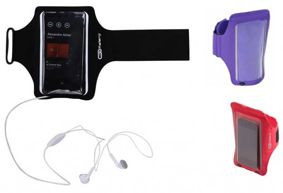 KALENJI OPASKA ETUI Pokrowiec Telefon Smartfona Do Biegania na Ramię