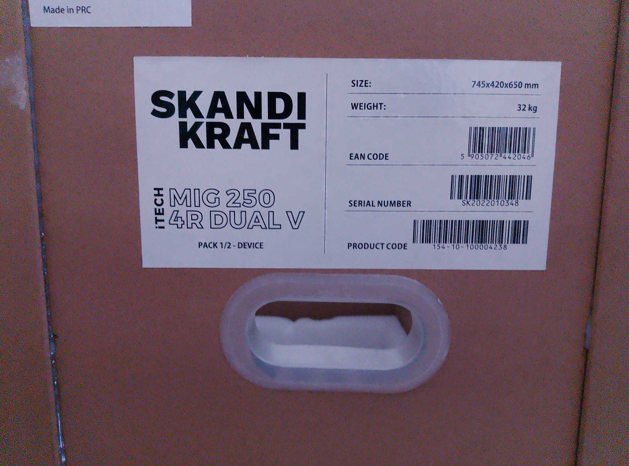 Spawarka Skandi Craft iTech Mig 250 4R Dual V