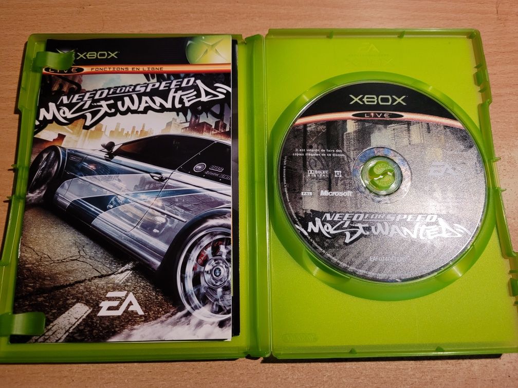 Gra NFS Most Wanted Orginal Xbox 1
