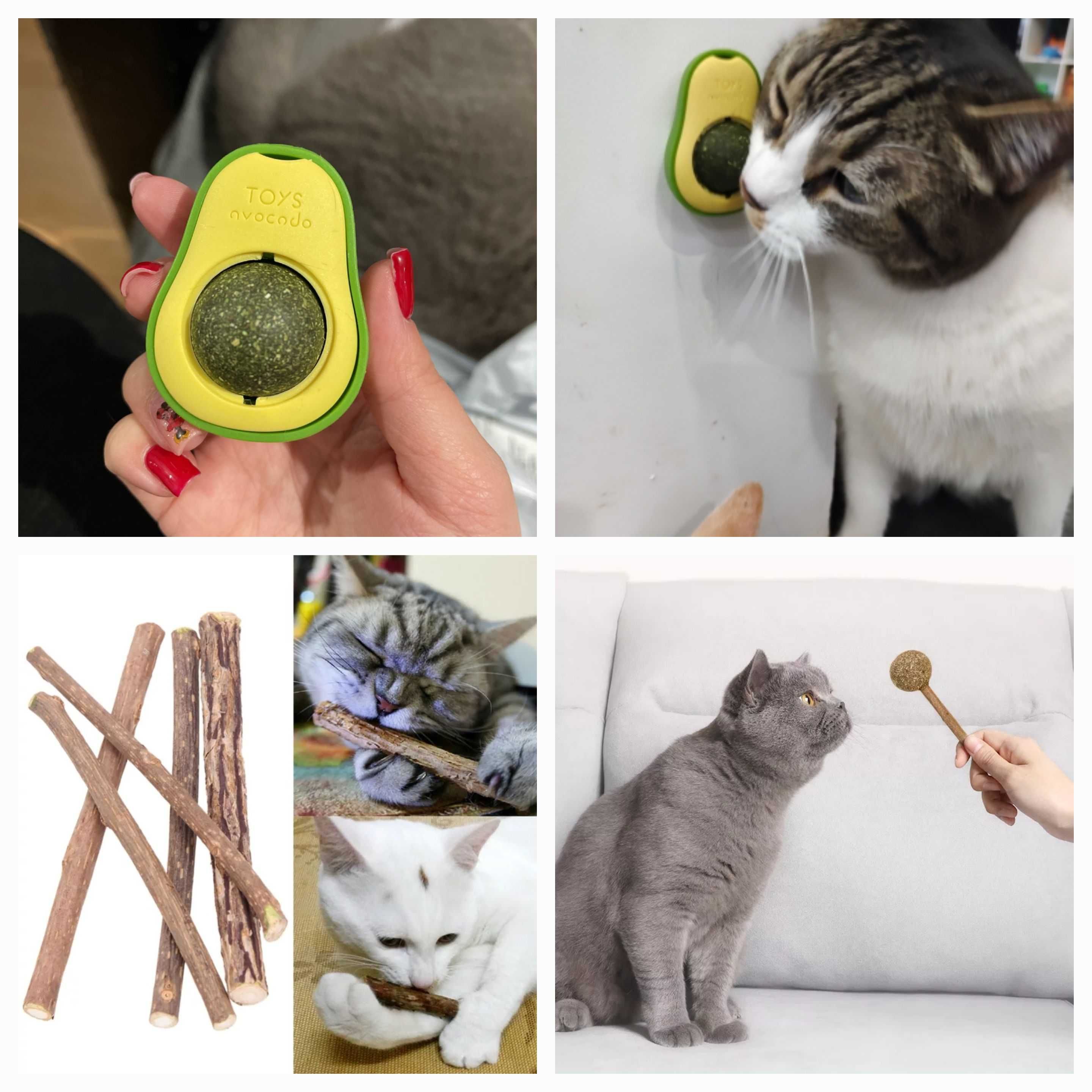 Інтерактивні Іграшки для кота, палочки Мататабі, цукерка, м'яч, пташка