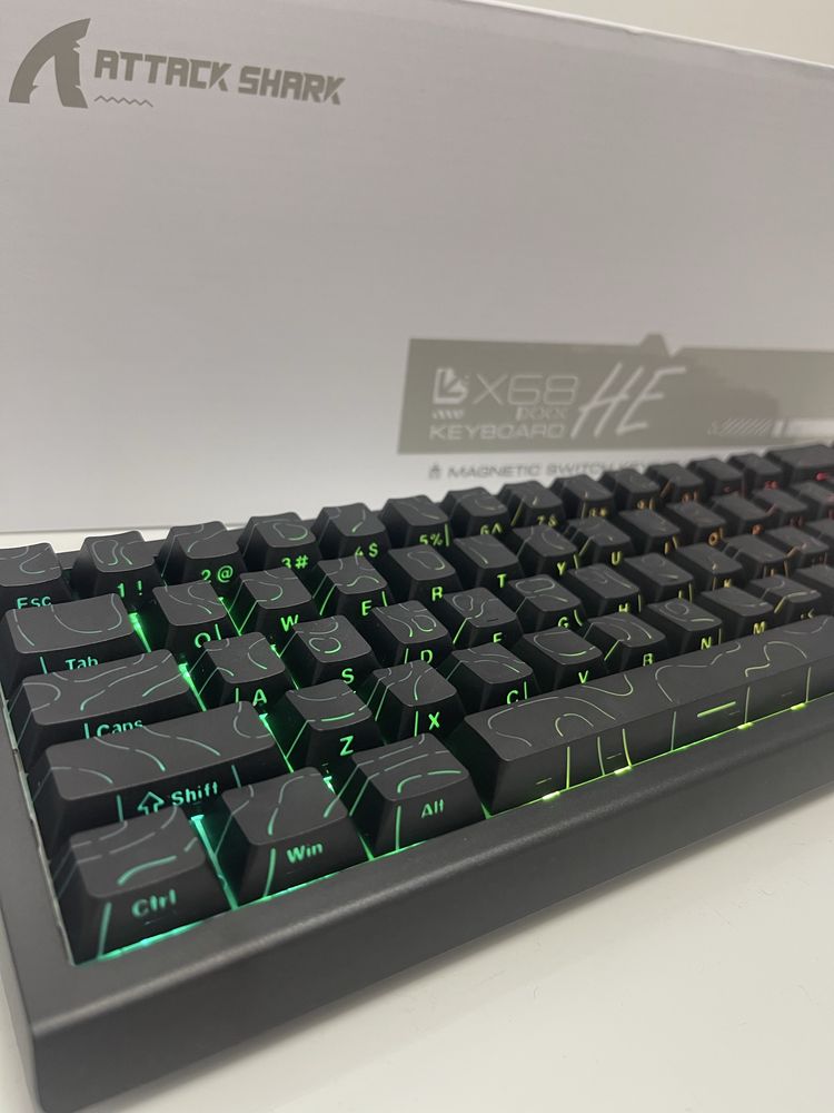 Магнітна клавіатура Attack Shark X68 HE Contour Line