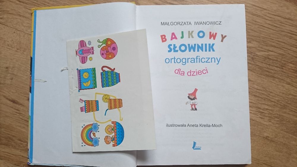 książka Bajkowy słownik ortograficzny