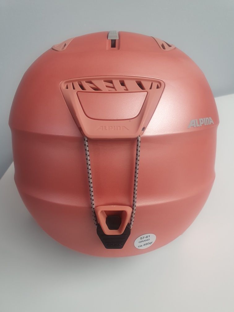 Kask narciarski ALPINA damski coral matt rozmiar 54-57