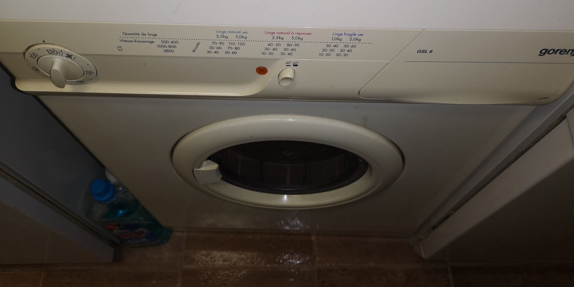 Máquina de secar roupa gorenje gsl6  excelente