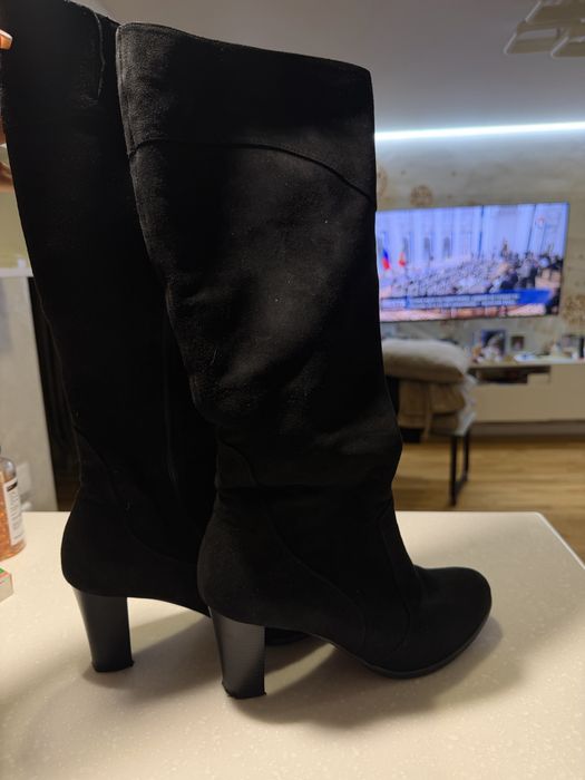 Сапожки на підборах 8 см дуже зручні