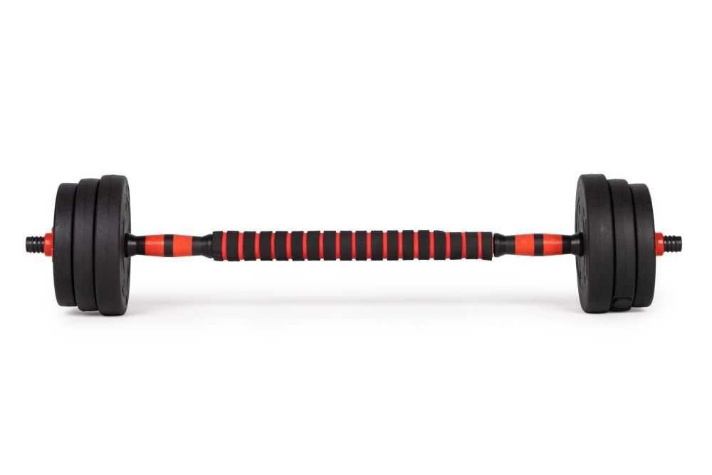 ZESTAW HANTLI 20 KG Hantle Regulowane 2 x 10 kg + sztanga