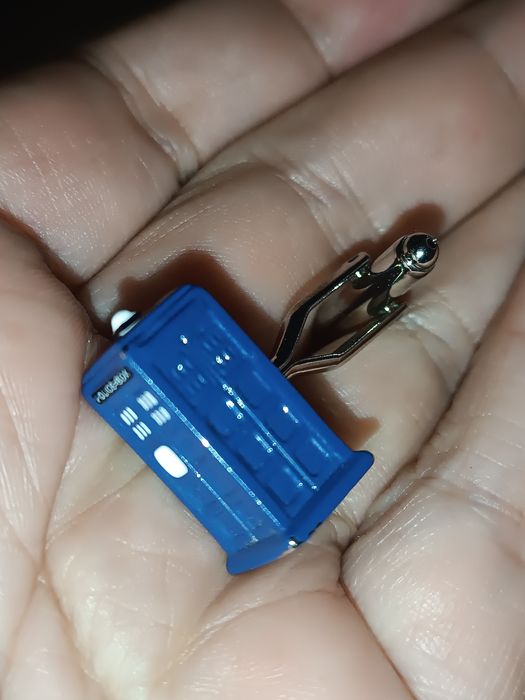 Колекційні запонки Тардіс Доктор Хто TARDIS Doctor Who