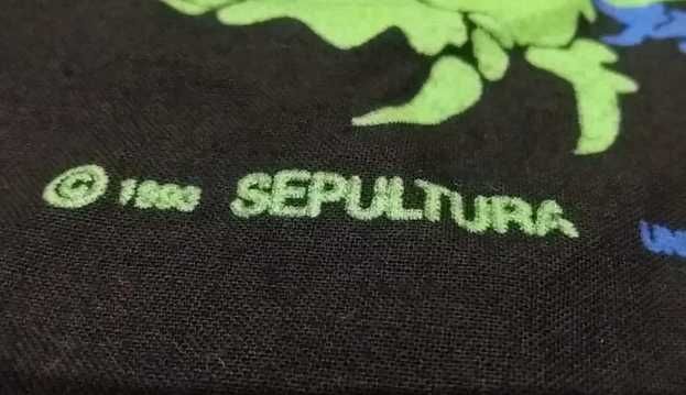 Sepultura Lenço - pulseira -Pink floyd pulseira sweatband original 70s