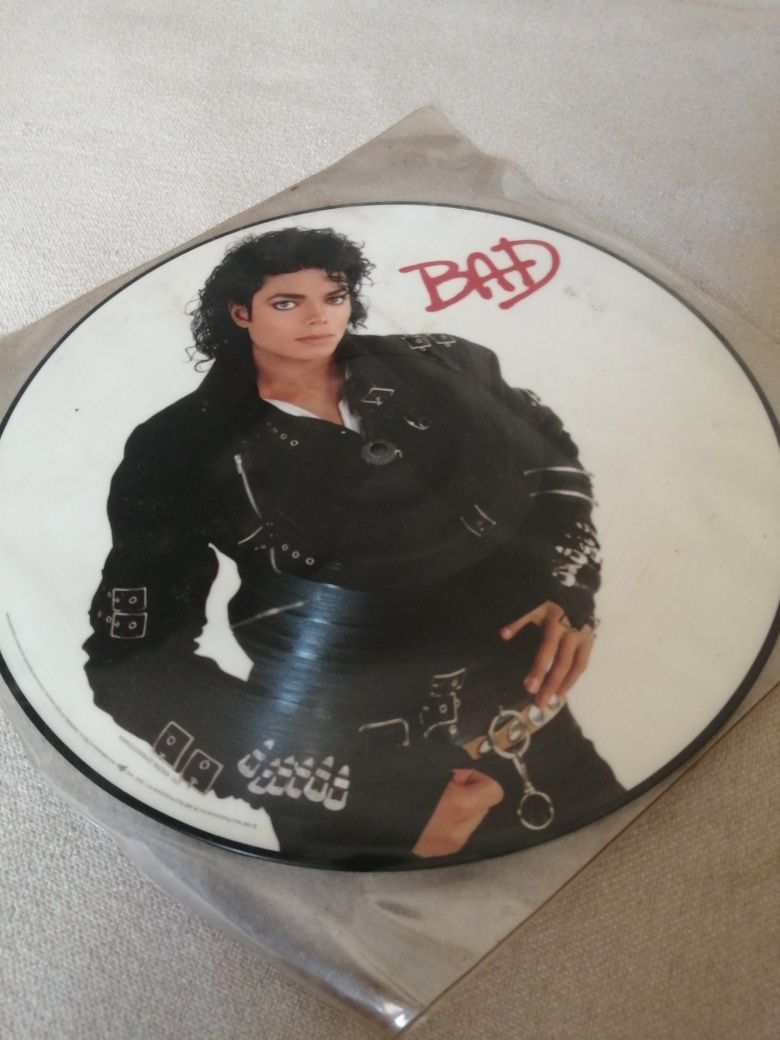 Disco vinil Michael Jackson bad
