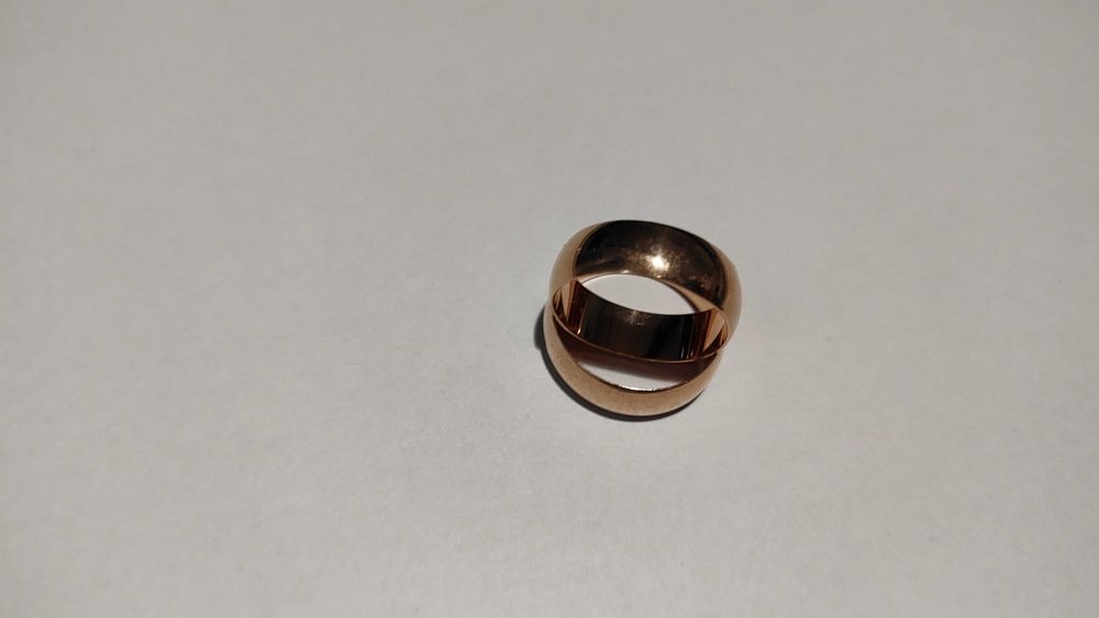 Obrączki złote nieużywane vintage rosyjskie złoto pr. 585