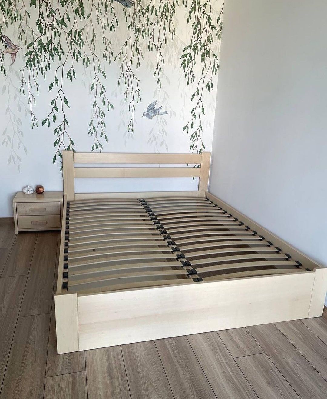 Ліжко з підйомним механізмом, дерев'яне ліжко, кровать с дерева