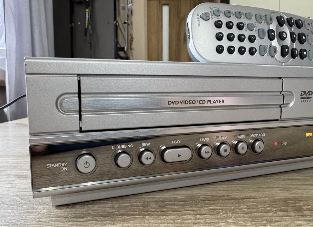 PHILIPS DVP721VR #Magnetowid VHS DVD #Combo #6HD #Hi-Fi Stereo #DivX