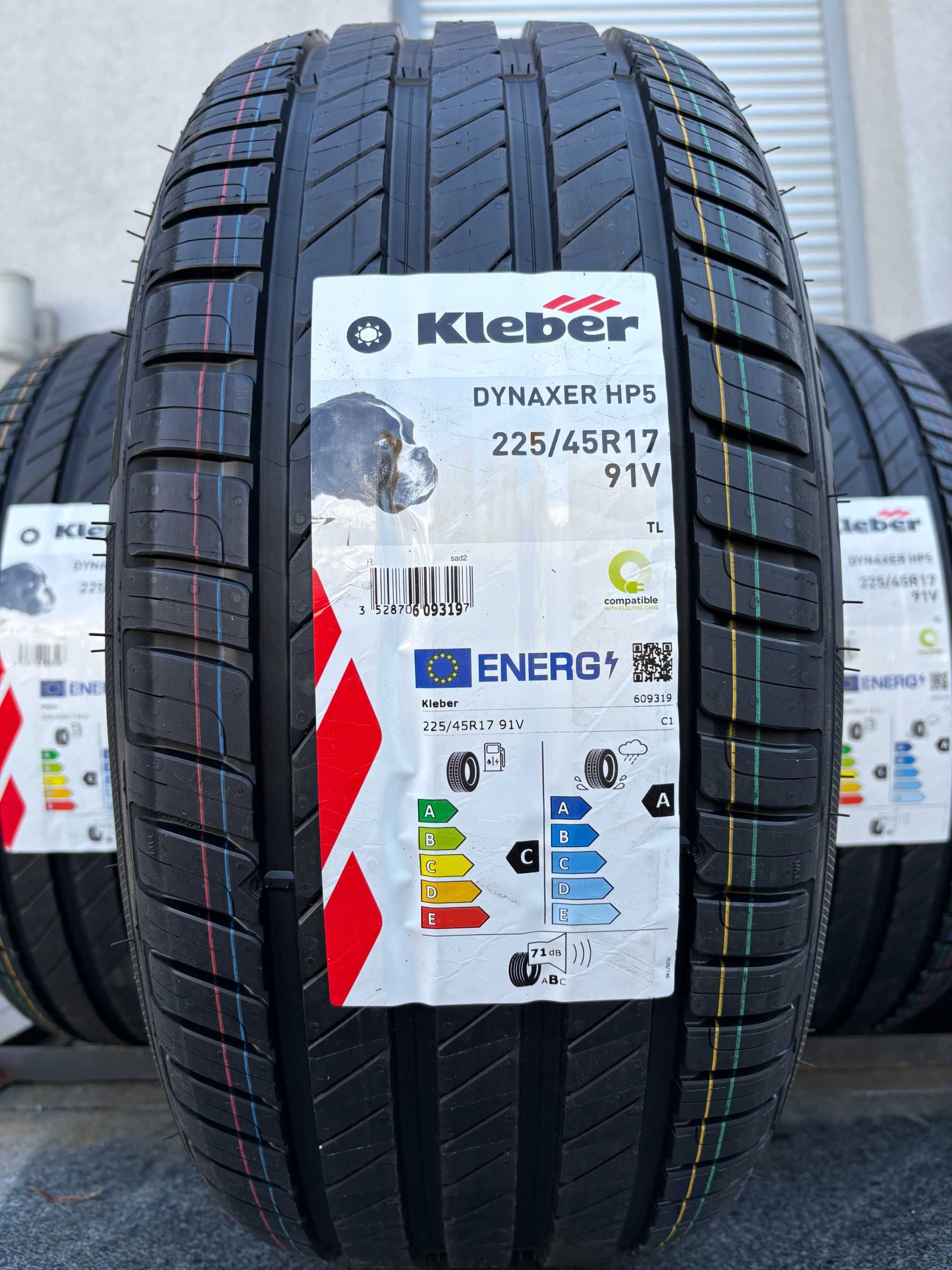 Letnia 225/45R17 Kleber Dynaxer HP5 91V prod 2025rok! C,A,71db gwaranc