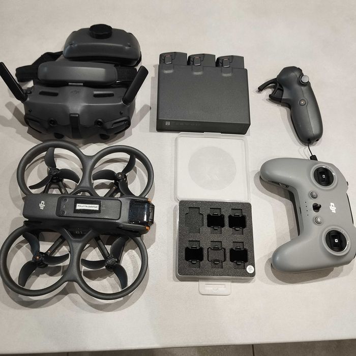DJI Avata 2 FMC +Care Refresh+3 aku+FPV Remote 3+RC Motion 3+filtry ND