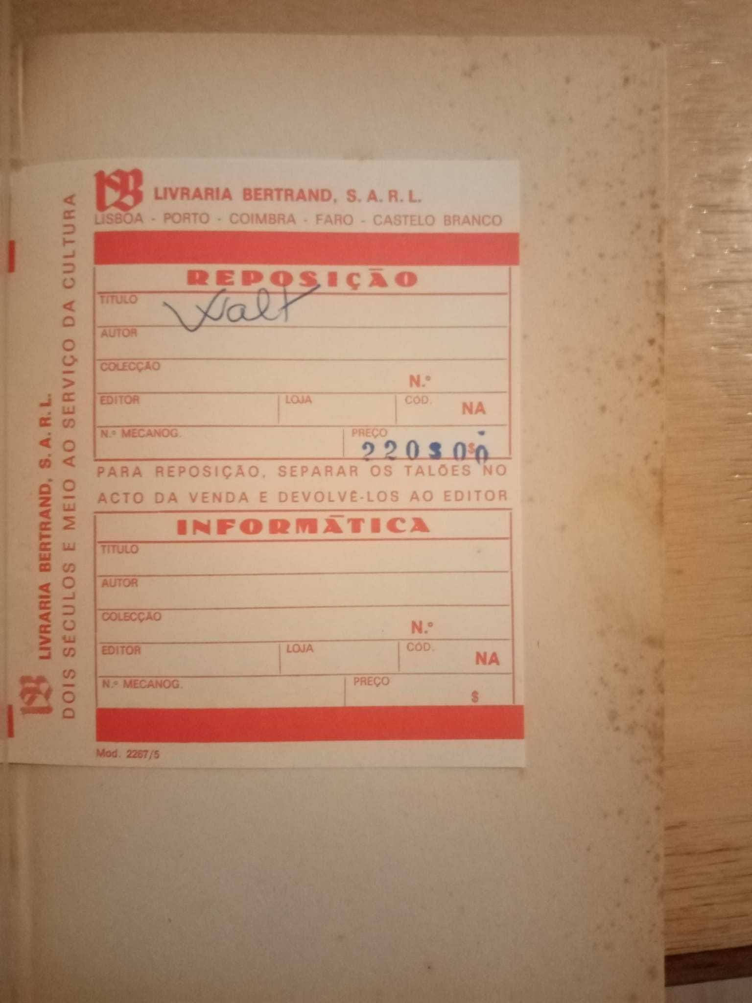 Fernando Assis Pacheco, Walt