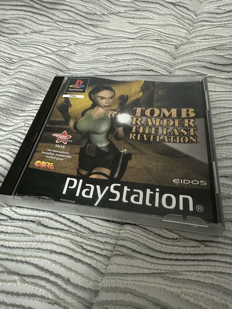 Tomb raider Playstation manual
