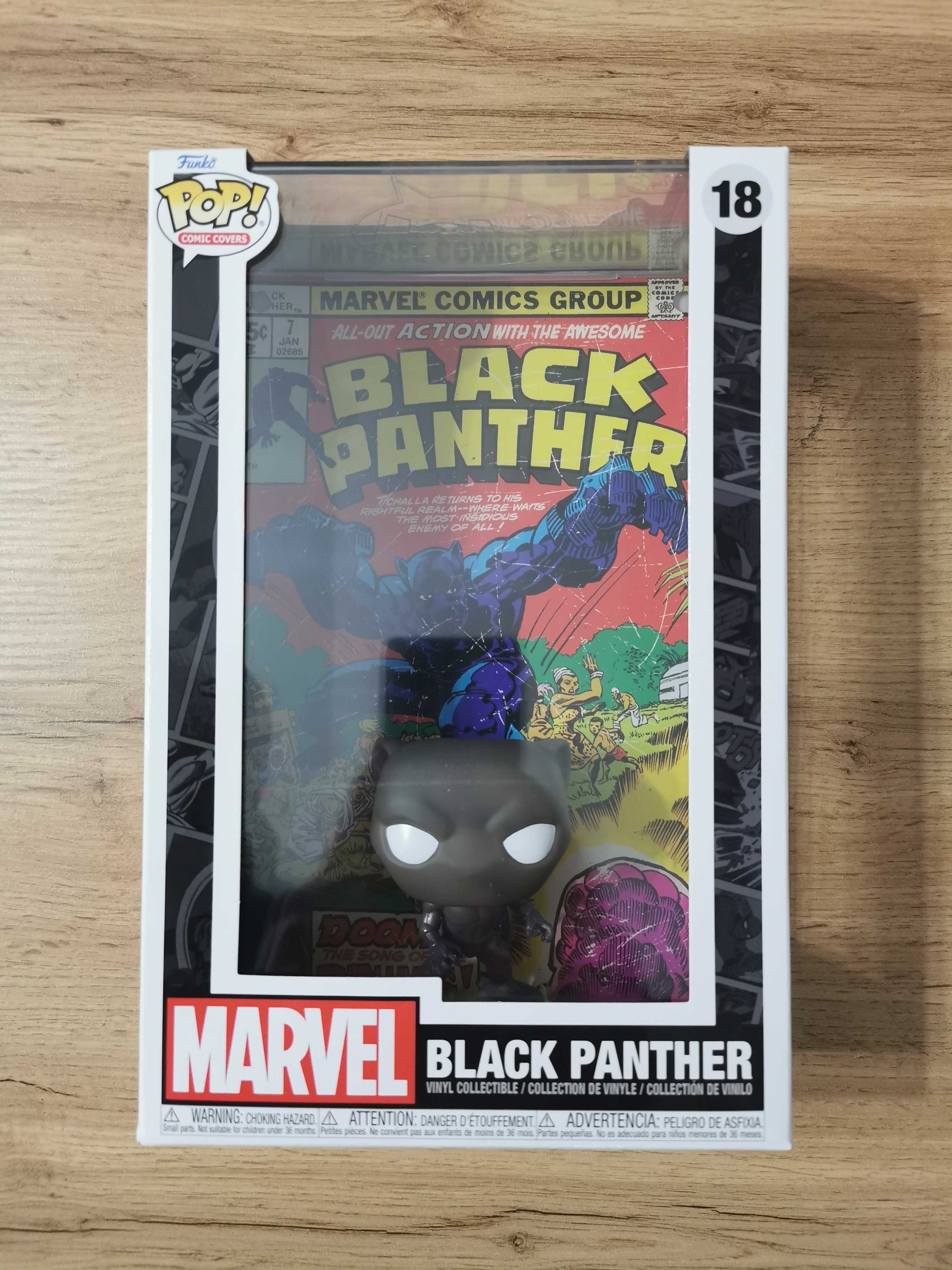Black Panther 18 Comic Cover Funko Pop Marvel