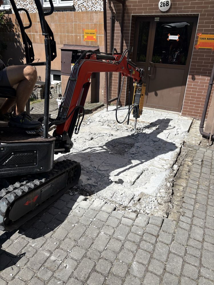 Młot do koparki: hydrauliczny
