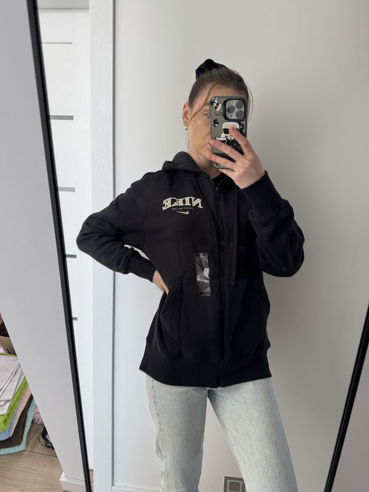 Bluza czarna Nike z kapturem nowa z metką