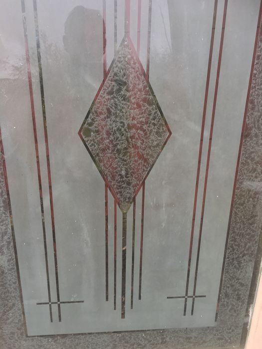 Drzwi z szybami bardzo stare