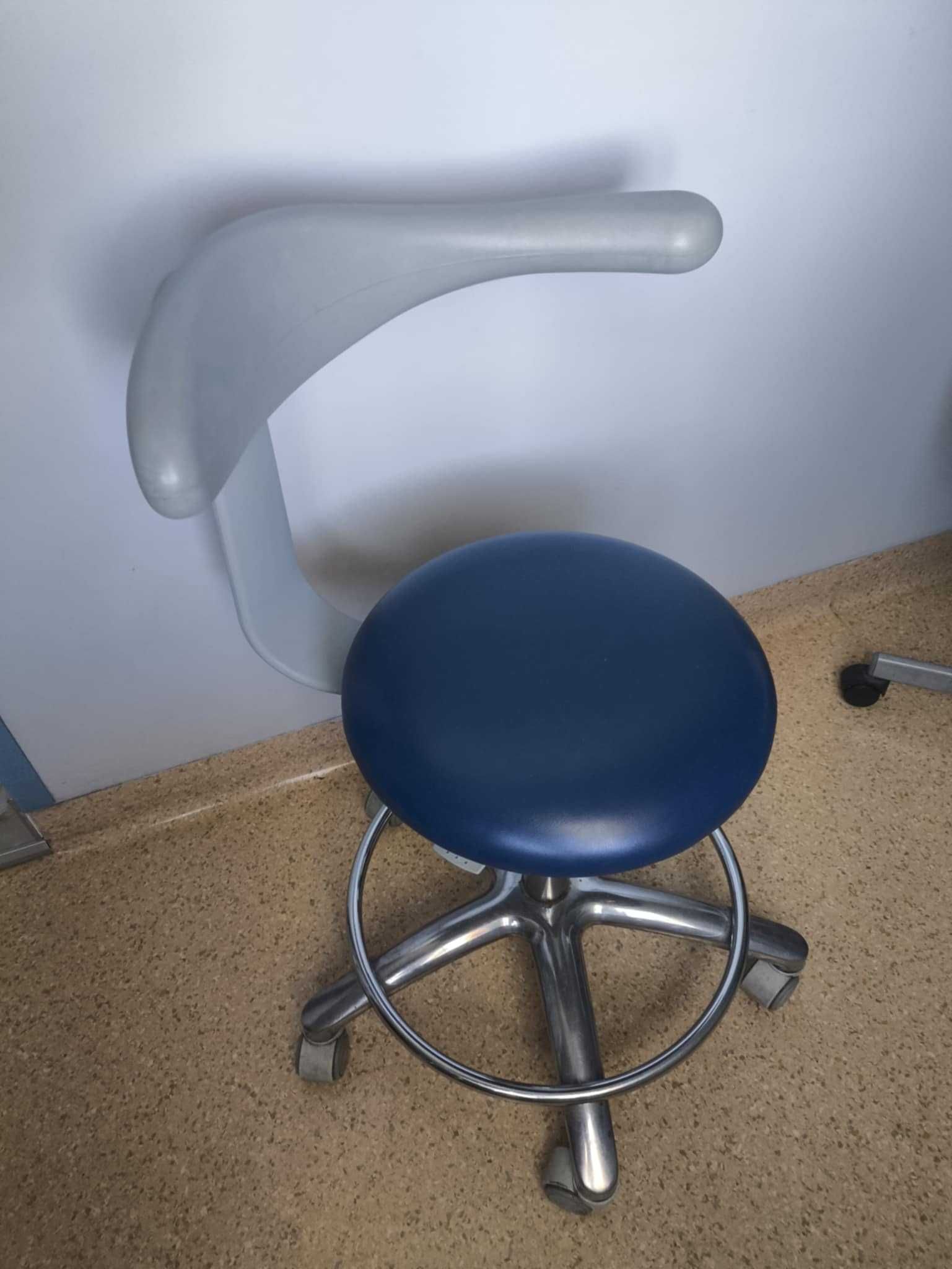 Krzesło obrotowe Dentystyczne | Fotel Dentystyczny | Taboret | Stołek
