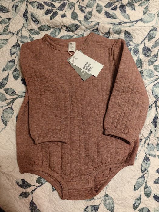 Ciepłe body h&m 98