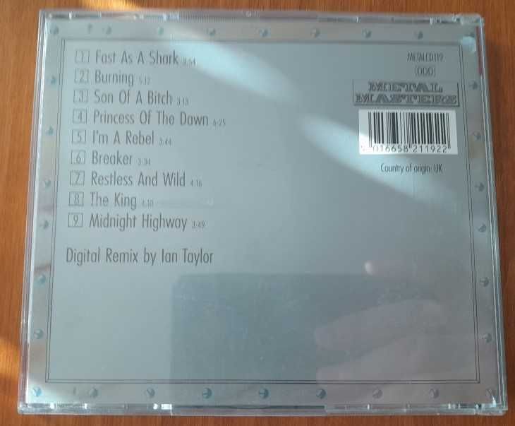 ACCEPT - Hungry Years (Digital Remix) - cd