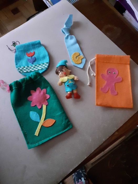 Pinóquio em feltro novo