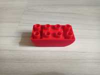 Lego Duplo 2x4 - 98224 - kolor czerwony