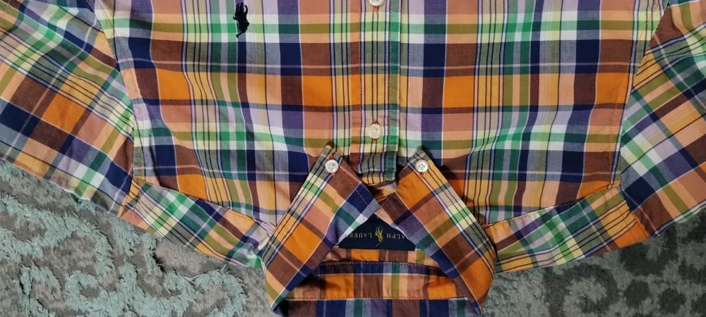 POLO RALPH LAUREN koszula chłopięca z krótkim rękawem