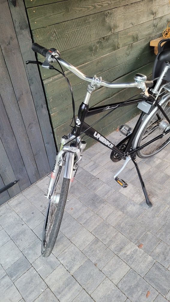 Rower Unibike Amsterdam City czarny
