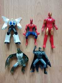 Figurki zestaw super bohaterowie Ben 10 batman spiderman ironman