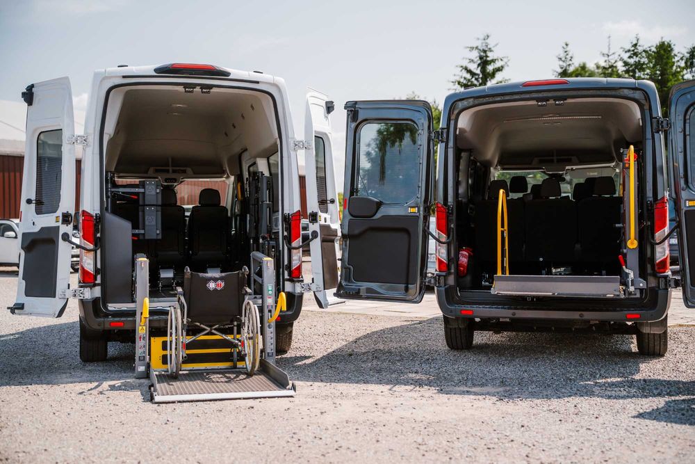 Przewóz osób z niepełnosprawnościami.PL, Ukraina, Niemcy. Flota 15 aut