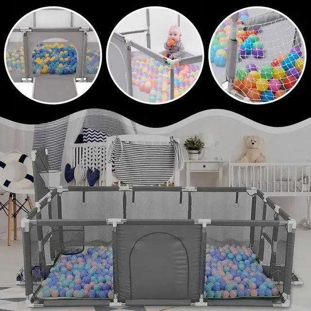 Дитячий манеж ігровий 180х120см, сухий басейн /манєж/ детский игровой