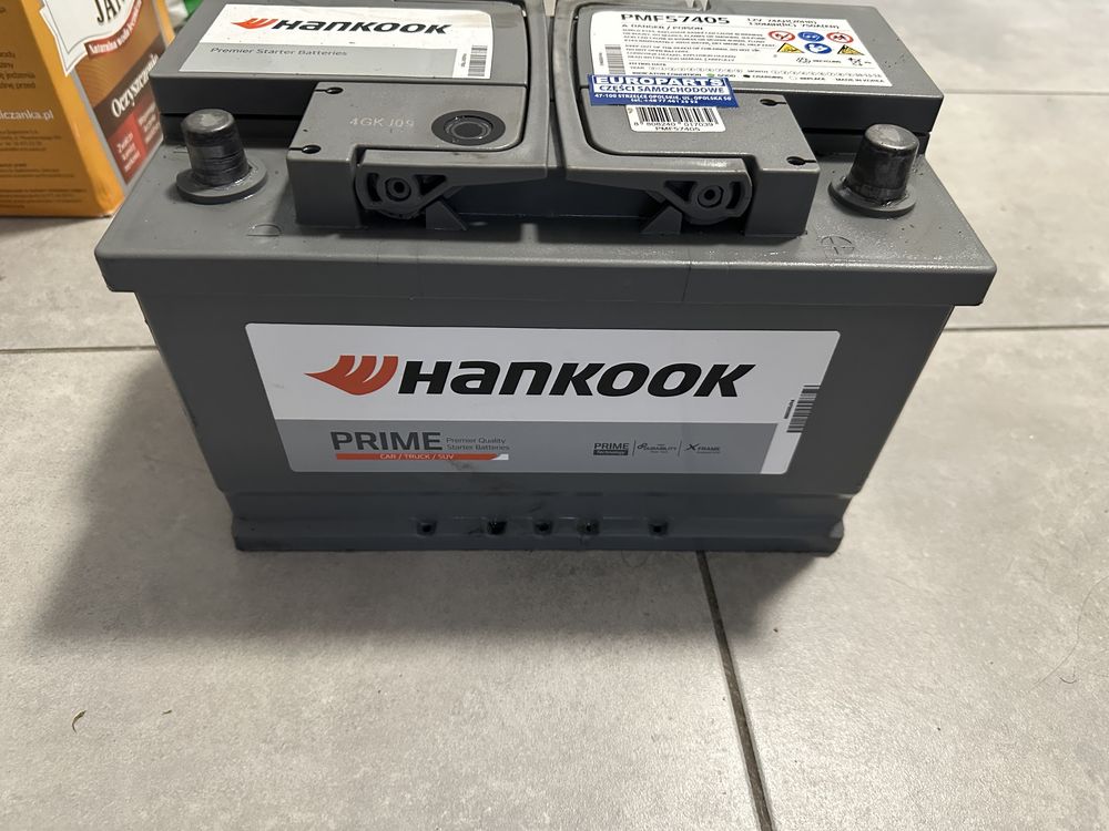 Akumulator Hankook 12В 74Ah 750A(EN)