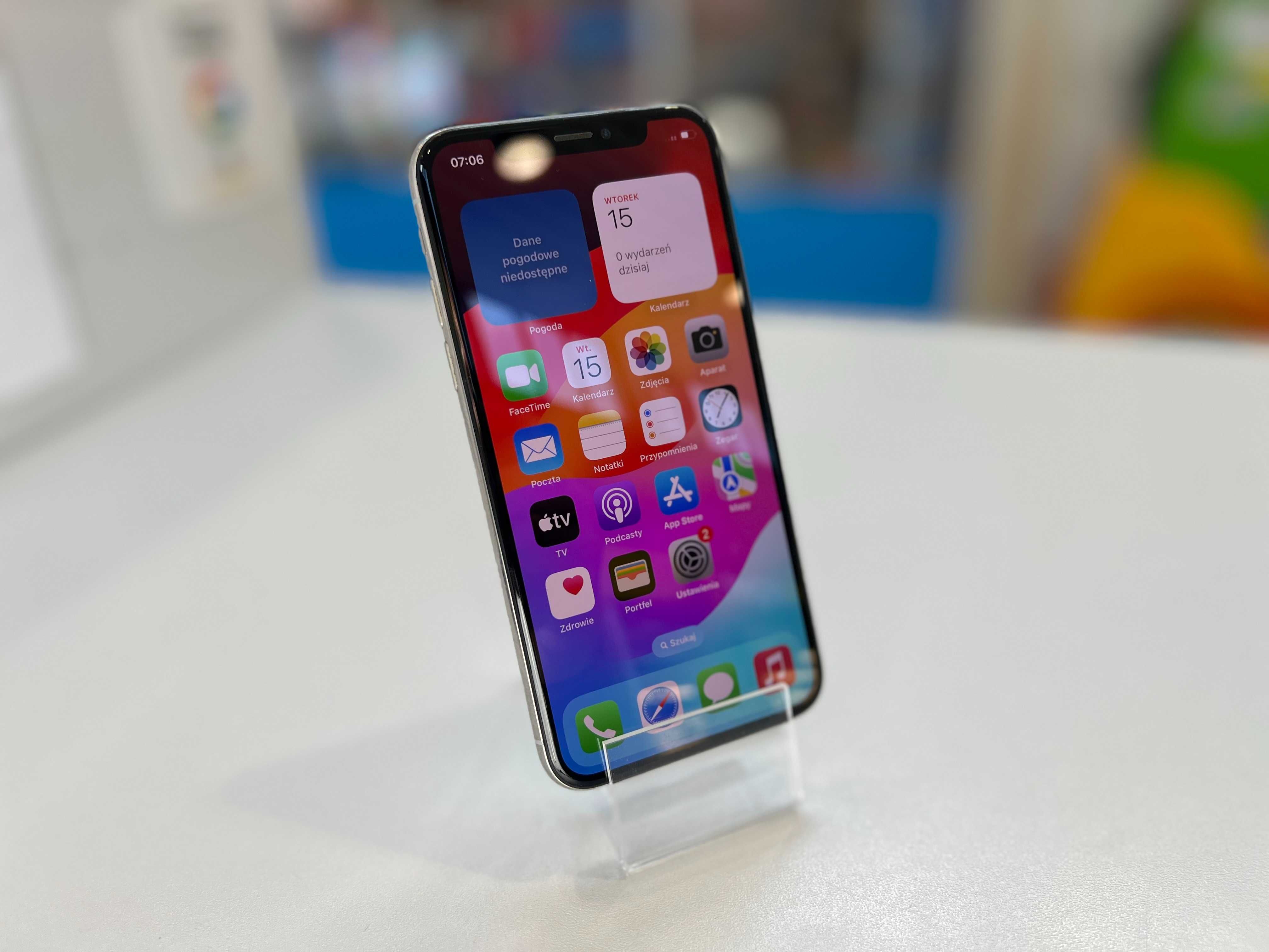 Telefon Apple iPhone XS 64 GB! 100% Baterii / 12mcy gwarancja!