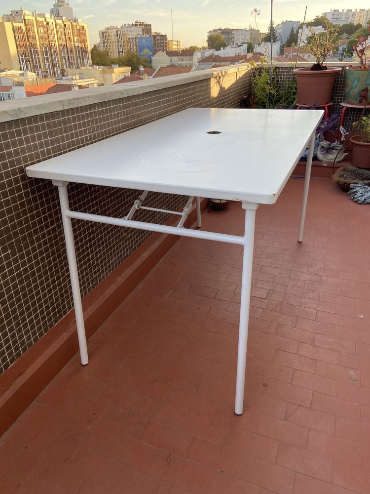 Mesa de exterior dobravel ikea