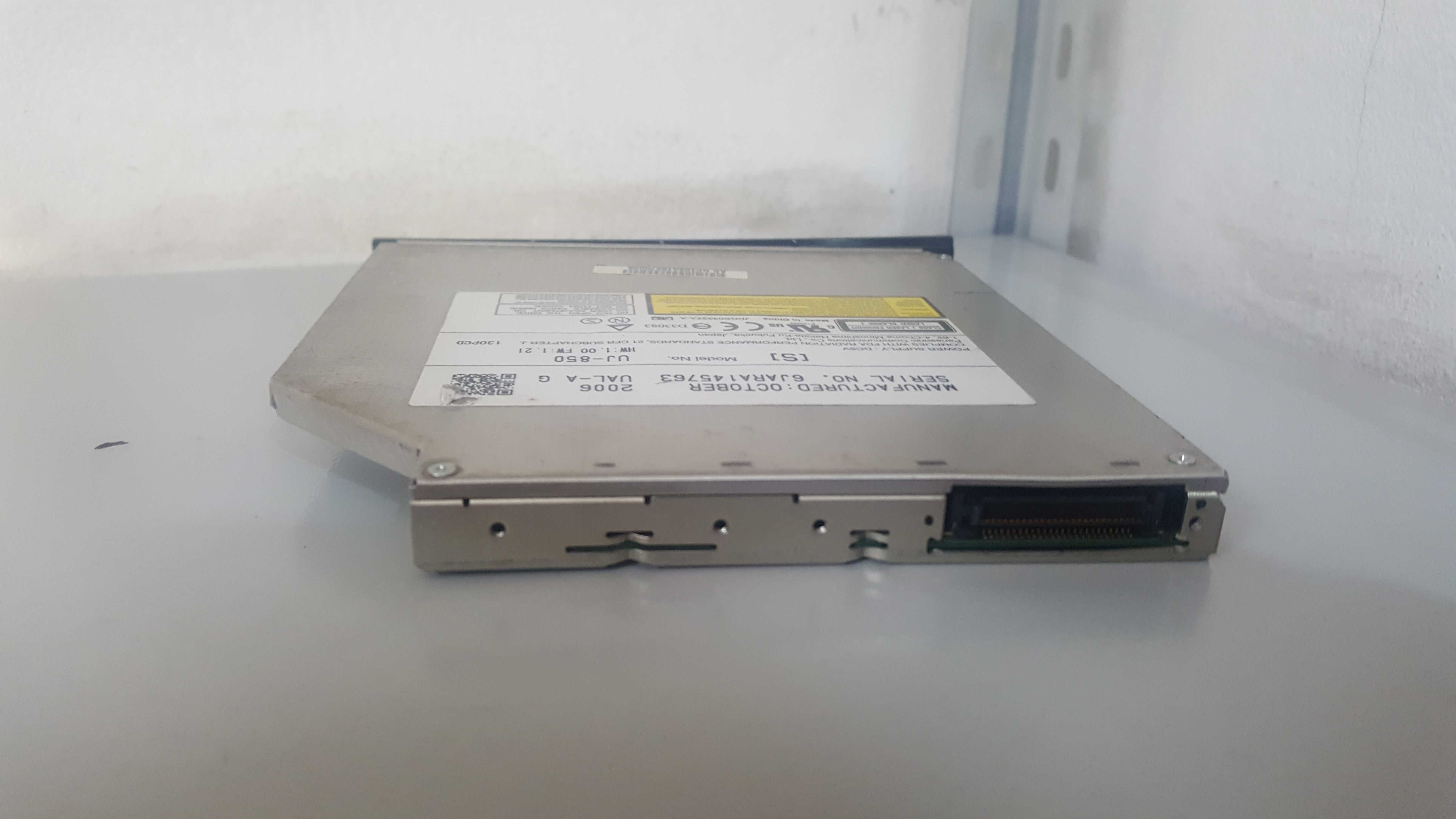 LEITOR  GRAVADOR PANASONIC SLIM UJ-850 DVD±RW - ATA - IDE