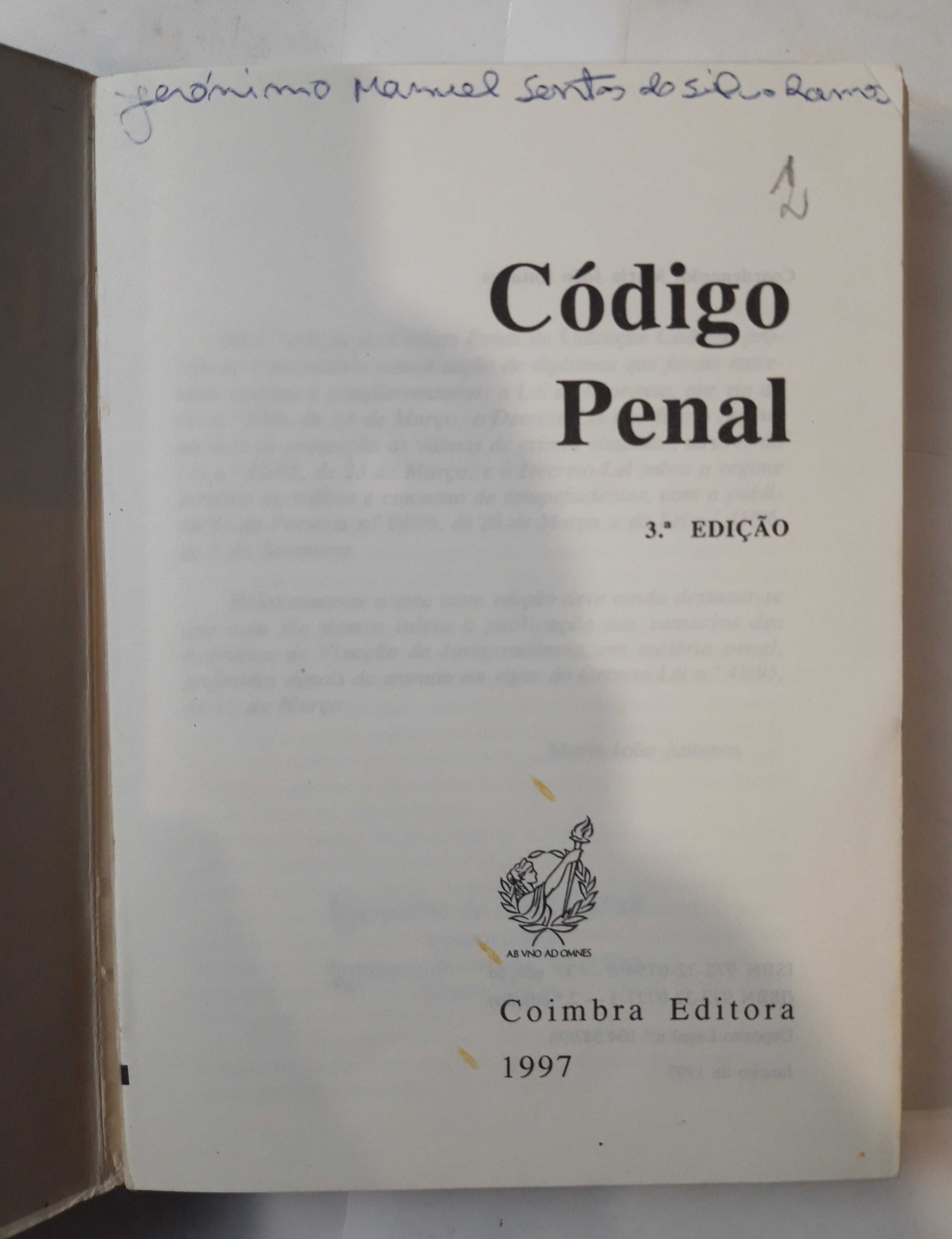 Livro - Maria João Antunes - Código Penal