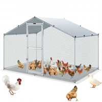 Galinheiro , galinheiro de 2 x 3 x 2 m, recinto externo com telhado de
